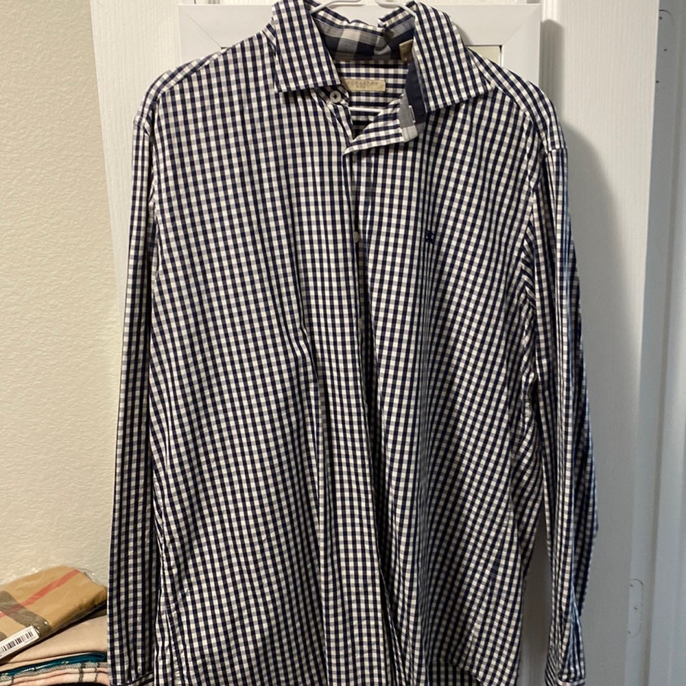 Burberry plaid shirt